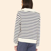 Kat Striped Sweatshirt