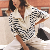 Kat Striped Sweatshirt