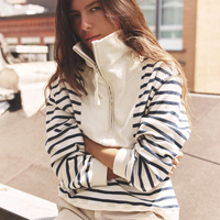 Kat Striped Sweatshirt