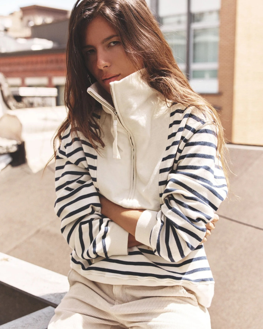 Kat Striped Sweatshirt