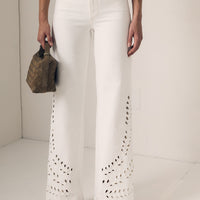 Column Eyelet Jean