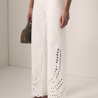 Column Eyelet Jean
