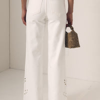 Column Eyelet Jean