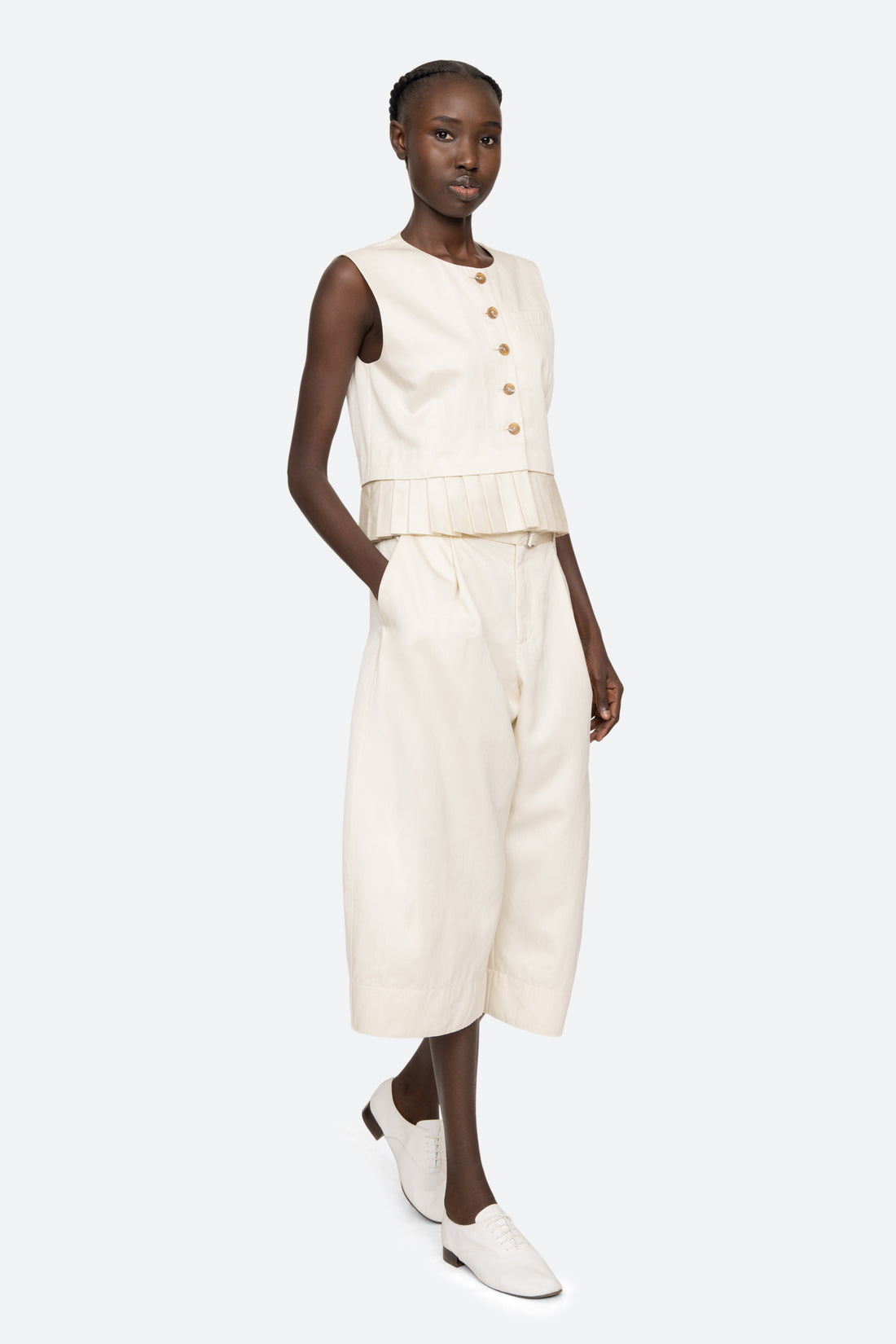 Angelina Vest Bone