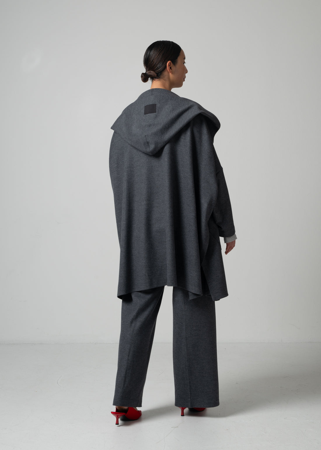 Ornella Hooded Wrap Coat