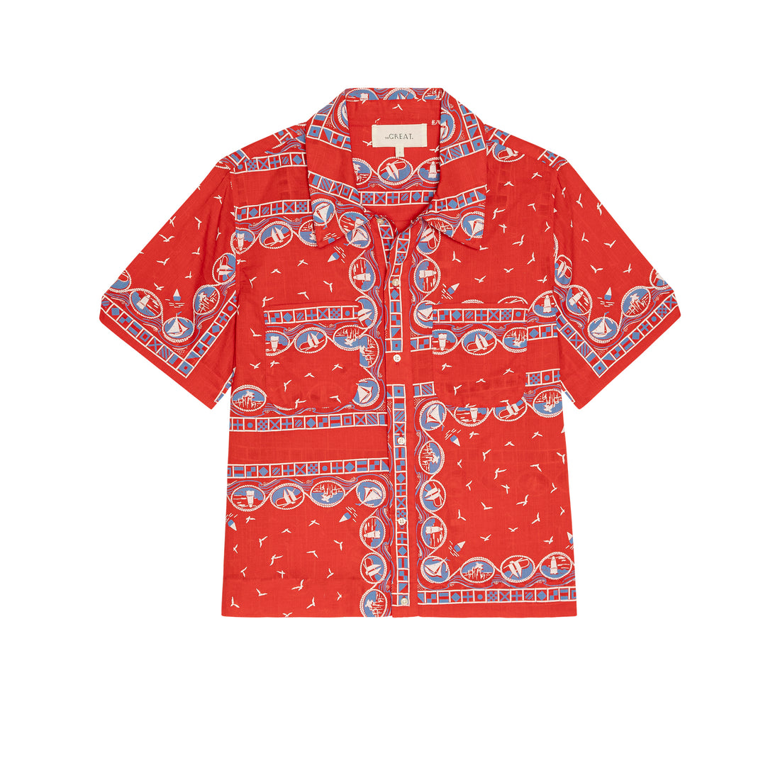 The Postcard Sailboat Shirt