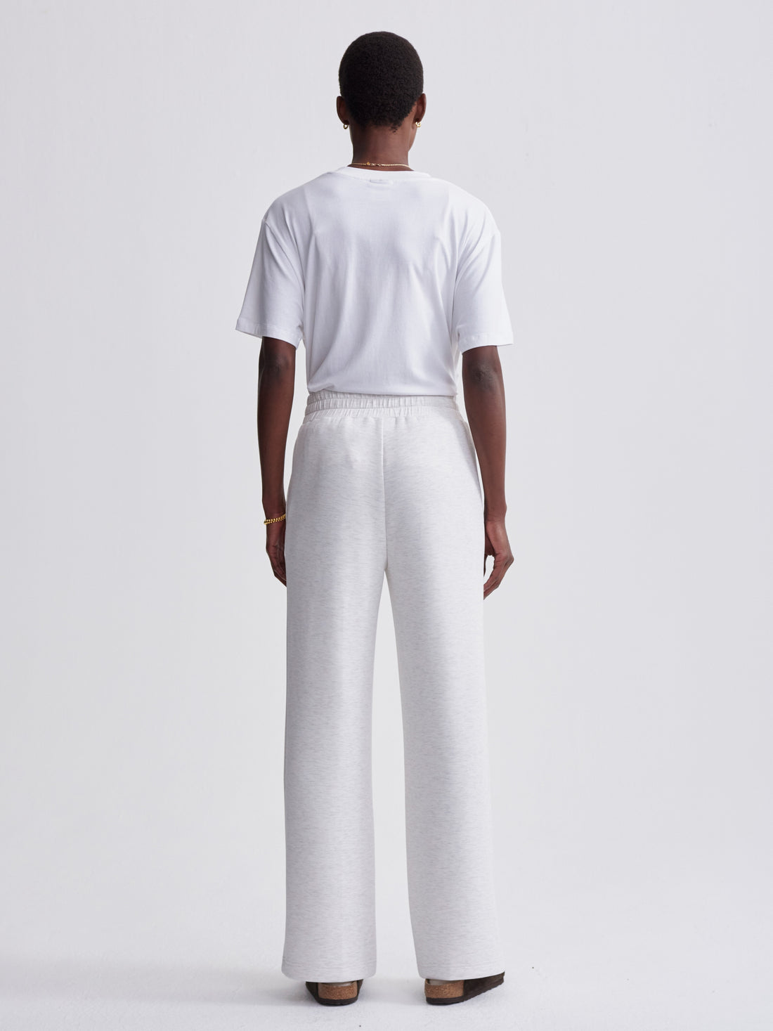 The Wide Leg Pant Ivory