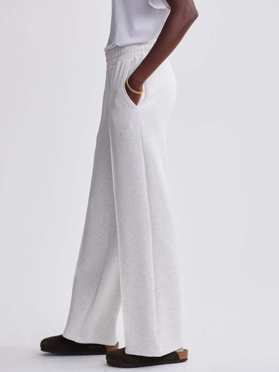 The Wide Leg Pant Ivory