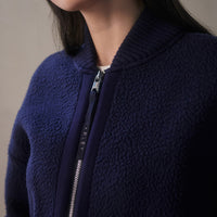 Willmont Fleece Evening Blue