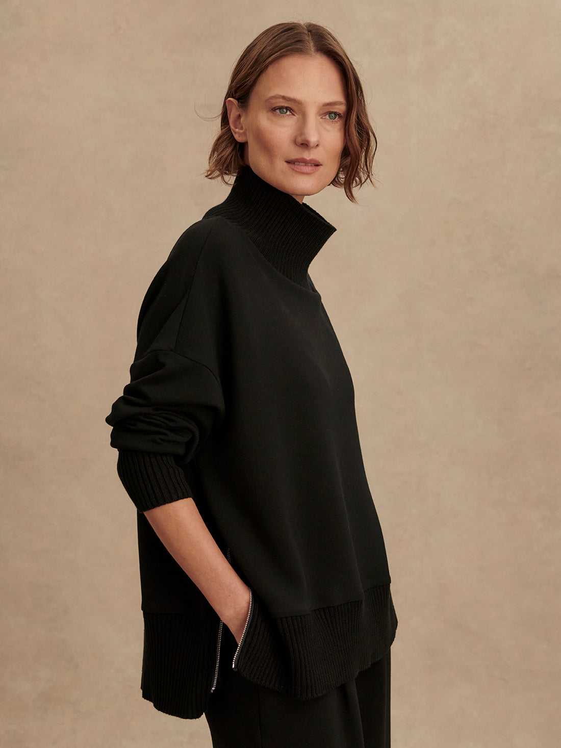 Barker High Neck Sweat