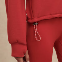 Sian Cropped Half Zip