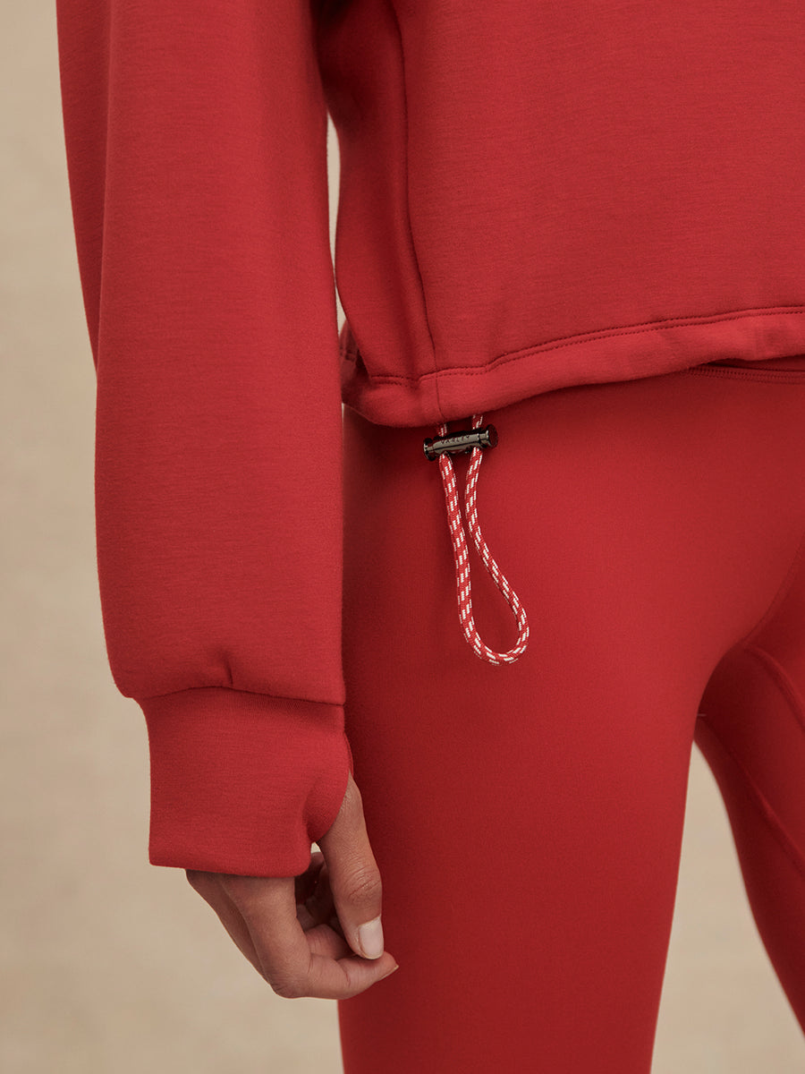 Sian Cropped Half Zip