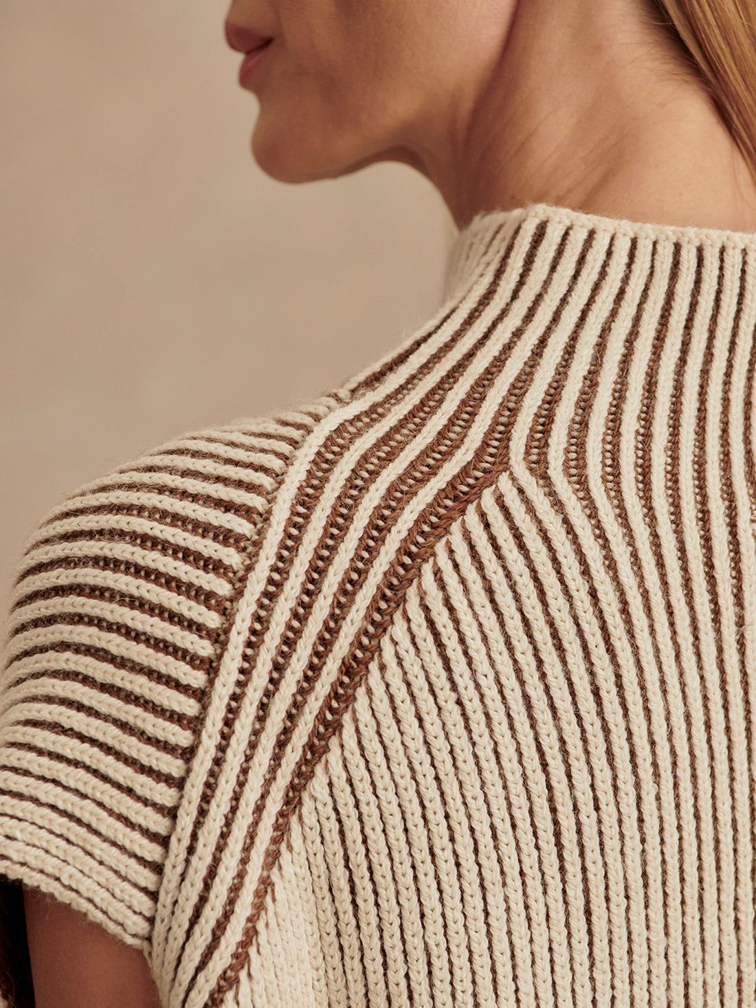 Lauren Pleated Knit Sweater
