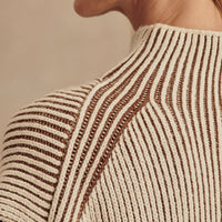Lauren Pleated Knit Sweater