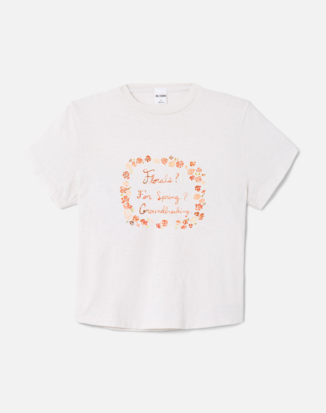 Florals Boxy Tee