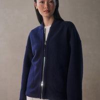 Willmont Fleece Evening Blue