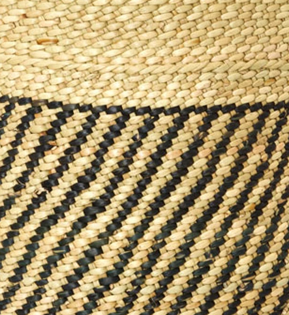 Iringa Stripe Weave Basket