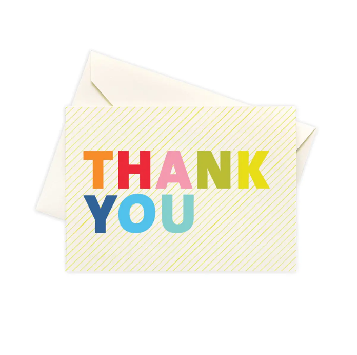 Colorful Thank You Notes
