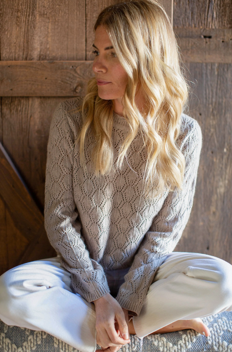 Camille Taupe Sweater
