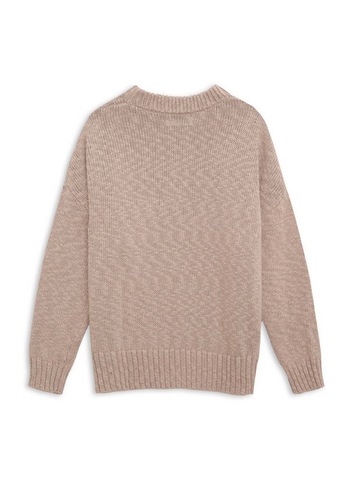 Cotton Linen Pullover Sweater