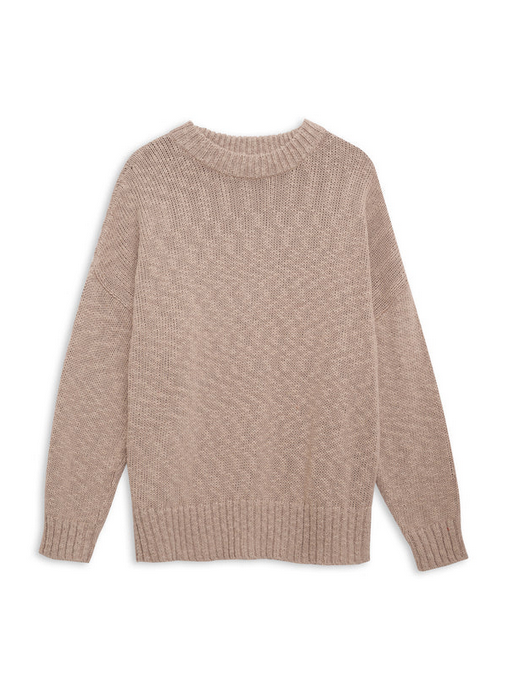 Cotton Linen Pullover Sweater